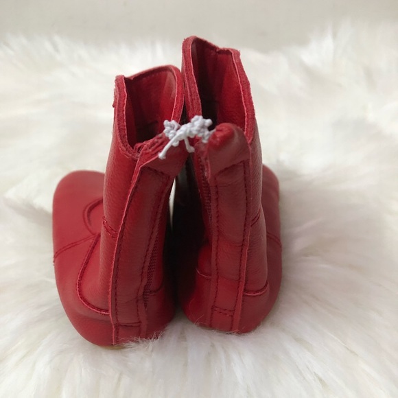 NWOT Old Navy Baby Red  Booties Sz 12-18 Months - Picture 7 of 11